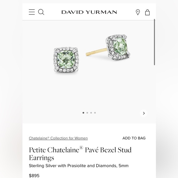 David Yurman Jewelry - Authentic David Yurman Studs